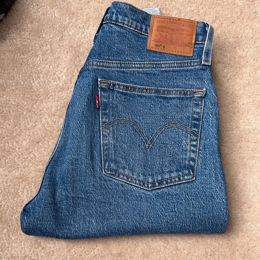 Levi's Women's 501 Skinny Stretch Jeans, Blue, 26